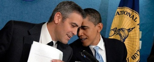 George Clooney & President Obama